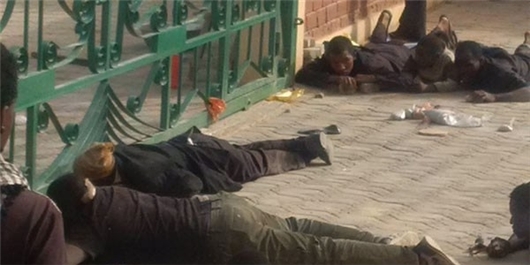 Youth Lay On Ground In Hussainiyah Before They Were Killed